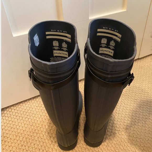 Tall gray hunter boots - Picture 4 of 4